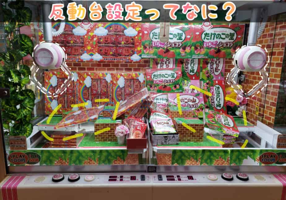 クレーンゲームの反動台はどんな台?
